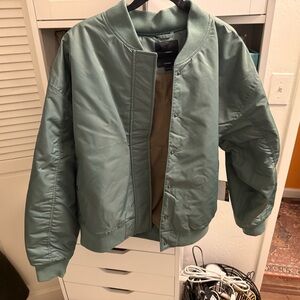 Vans Green Bennett Bomber Jacket XL